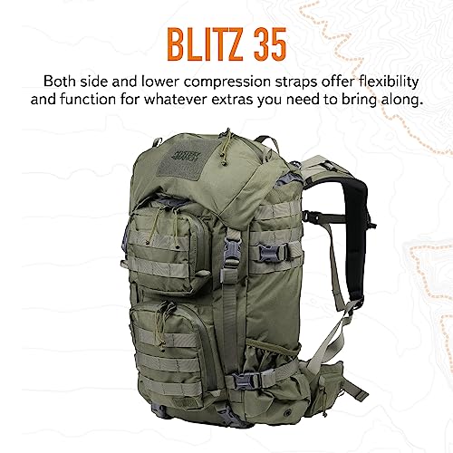 [ミステリーランチ] BLITZ 35 ブリッツ リュック 36L FOREST 中間 画像