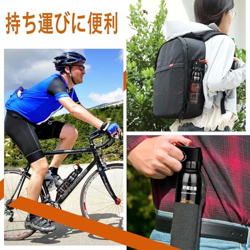 野鍛冶屋森の冒険家推奨270ml熊撃退スプレー熊よけスプレー熊のスプレー熊スプレーwithホルスターケース4つのギフト 中間 画像