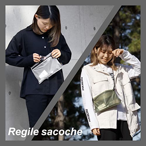 [ aso ] Regile sacoche レジル サコッシュ 財布 ウォレットレス 耐水 ZE-V203 (ホワイト) 最後 画像