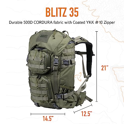 [ミステリーランチ] BLITZ 35 ブリッツ リュック 36L FOREST 中間 画像