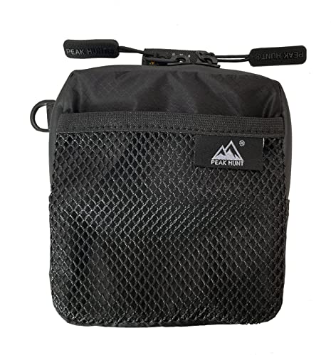 ポーチ 軽量 超軽量（UL） 撥水 防水 メンズ レディース ハイキング トレッキング ブラック 黒 旅行 トラベル PEAKHUNT(ピークハント） 画像1