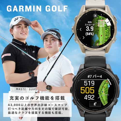 ガーミン(GARMIN) フラッグシップモデル fenix 8 Sapphire Dual Power 51mm Ti Carbon Gray DLC/Black マルチスポーツGPSウォッチ【太陽光充電】【ロングバッテリー】【睡眠計測】 【ランニング・ゴルフ・登山・サイクリング等30種類以上対応】【Android/iOS対応】【Suica機能搭載】【ビジネスシーンもOK】【日本正規品】 中間 画像