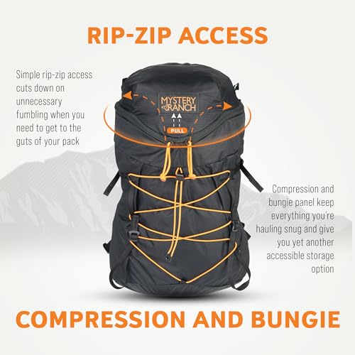 ミステリーランチ(Mystery Ranch) バックパック リュック 登山 ハイキング 大型 防災 ギャラゲーター15 19761601001003 (ブラック/FF/Men's、Lady's) 中間 画像
