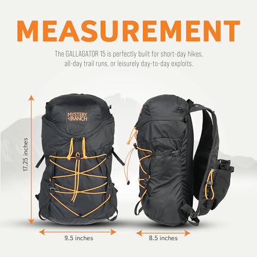ミステリーランチ(Mystery Ranch) バックパック リュック 登山 ハイキング 大型 防災 ギャラゲーター15 19761601001003 (ブラック/FF/Men's、Lady's) 中間 画像
