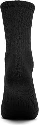 [テスラ] 靴下 スポーツソックス 男女兼用 [抗菌防臭・吸汗速乾] ハイカット クッション アウトドア カジュアル ソックス 6足組 メンズ レディース 靴下 TM-MZS62-JPK_L 中間 画像