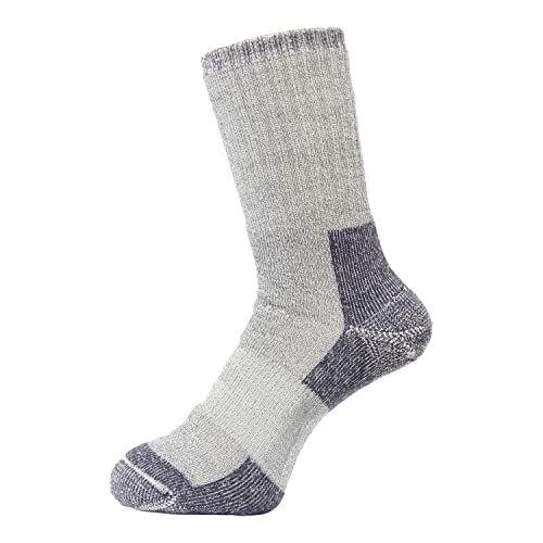 VAXPOT(バックスポット) トレッキングソックス レディース 【メリノウール 極厚パイル編み】 VA-8255 BLK 23-25cm 1枚目 画像