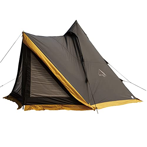 テンマクデザイン サーカスTC DX+ NATSUバージョン【窓付きフロントフラップ付】(tent-Mark DESIGNS) 2 人用 ワンポールテント スカート付き ソロ デュオ ファミリー キャンプ ロープ ペグ 収納ケース付 フルクローズ 1枚目 画像