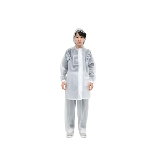 [アクチュアルプロダクツ] レインコート EVAレインコート キッズ 03001082 クリア 140ｃｍ 画像1