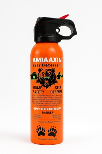 大容量熊撃退スプレー熊スプレー 270ml 最大9m対応 熊撃退スプレー 屋外活動・家庭防護 携帯 アウトドア用スプレー 画像1