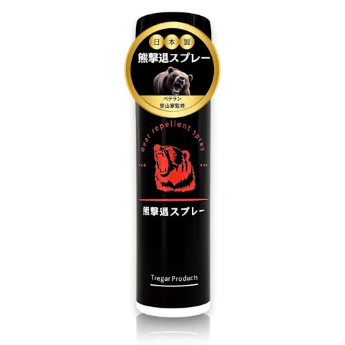 【日本製】 熊スプレー 熊撃退スプレー 熊よけスプレー コンパクトサイズ トレガープロダクツ Tregar Products 1枚目 画像