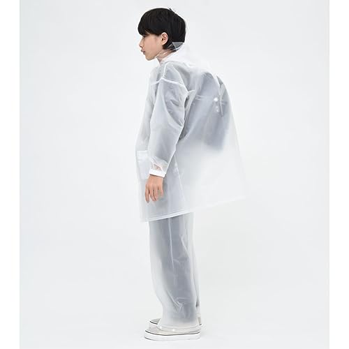 [アクチュアルプロダクツ] レインコート EVAレインコート キッズ 03001082 クリア 140ｃｍ 最後 画像