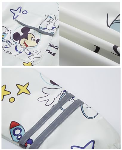 レインコート キッズ こども用 レインコート ランドセル対応 男の子 女の子 軽量 防水 子供 カッパ レインポンチョ 雨具 合羽 小学生 速乾 夜間反射 ツバ 収納袋付き 梅雨 豪雨 自転車 通園 通学 キャンプ アウトドア A XLサイズ 中間 画像