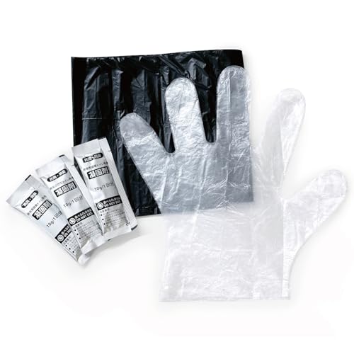 MAC SPどこでも安心トイレ 防災用 簡易トイレ 在宅避難 15年保存 (お試しセット3回分) 画像1