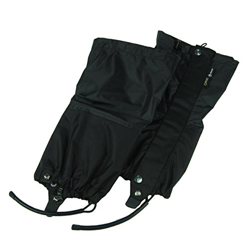 イスカ(Isuka) (ISUKA) ゴアテックス ライトスパッツ フロントジッパー 246301 ブラック 1枚目 画像