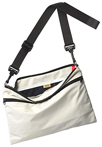 [ノーボーダー] ショルダーバッグ ペリトス サコッシュ [日本製] [軽量撥水] PERiTOSS シロ PT-0220WHL 画像1