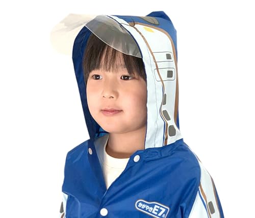 [カナック企画] 新幹線レインコート E6系こまち 秋田新幹線 120サイズ RC-002/209-00502 中間 画像