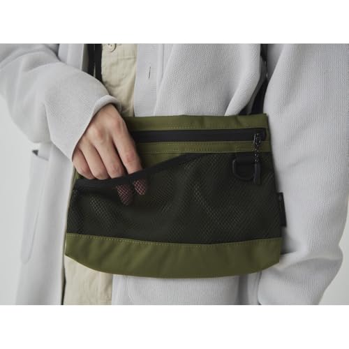 スノーピーク(snow peak)サコッシュ 2025New Everyday Use Sacoche size One OLIVE AC-25SU405 容量2L フェス キャンプ アウトドア 最後 画像