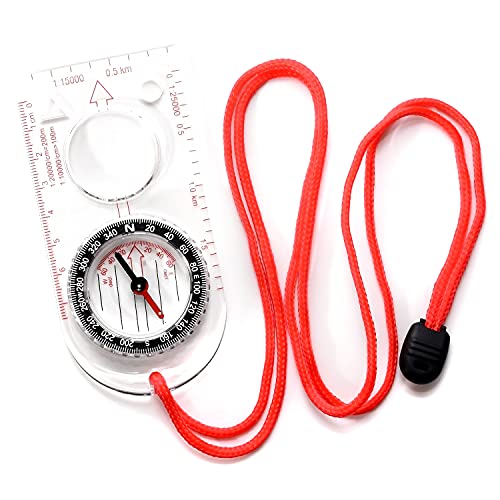 【Tmwinners】コンパス 方位磁石 方位磁針 (耐温度：-３０～６０℃) 画像1