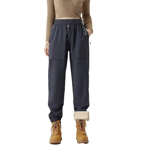 [Anyanmoutn] トレッキングパンツ レディース 登山 パンツ アウトドアパンツ 長ズボンクライミング 裏起毛 防寒 防風 厚手保温 防止ピリング 秋冬用 画像1