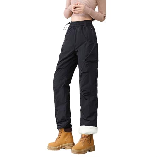 [Anyanmoutn] 登山パンツ レディース 防寒 トレッキングパンツ 作業着 ズボンパンツ 裏起毛 アウトドアパンツ 厚手 撥水 防風 ハイキングパンツ 登山服 冬 画像1