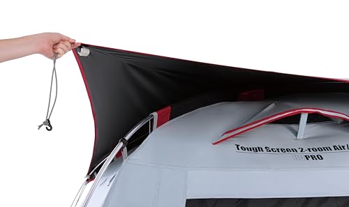 Coleman(コールマン) テント 2ルームテント タフスクリーン2ルームエアー/MDX+ 2000039084 5人用 キャンプ&ハイキング キャンプ アウトドア タープ シェルター 定員 4~5人用 2ROOM ダークルーム 空気循環 中間 画像