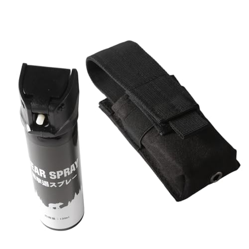 護身用グッズ 熊撃退スプレー 熊スプレー くまよけグッズ キャンプ 登山 アウトドア 新型リキッドタイプ式 強力噴射 専用ホルスター付き 1枚目 画像