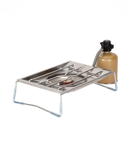 スノーピーク(snow peak)フラットバーナーセット FK-417 ギガパワーガス500プロ シングル バーナー ガス こんろ ストーブ ガス缶 コンパクト BBQ キャンプ アウトドア 福袋 初売り 野遊びセット【2026 福箱】 画像1