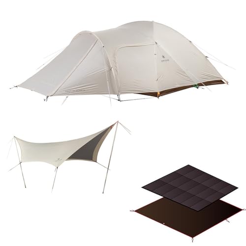 スノーピーク(snow peak)アメニティドームMアイボリータープパック FK-390 テント ドームテント キャンプ アウトドア 画像1