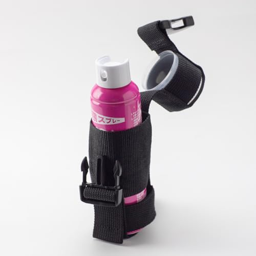 熊一目散 国産熊スプレー【バイオ科学株式会社】 酪農学園大学佐藤教授監修 (2.【公式ストア限定】ホルダーセット品+ キーホルダー付き) 最後 画像