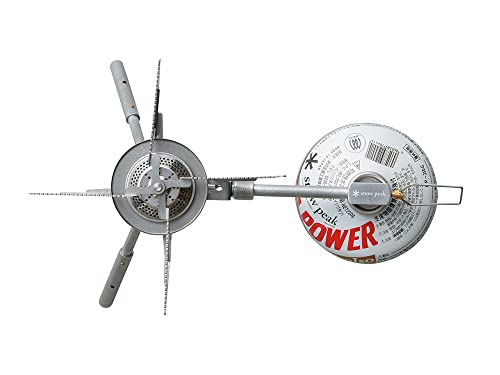 スノーピーク(snow peak) シングルバーナー 防災 登山 ヤエン ストーブ レギ GS-370 中間 画像