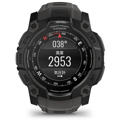 ガーミン(GARMIN) Instinct 3 50mmサイズ AMOLED Black BezelCharcoal Band 010-03020-30 【ランニング・ゴルフ・登山・サイクリング等30種類以上対応】【Android/iOS対応】【Suica機能搭載】【ビジネスシーンもOK】【日本正規品】 最後 画像