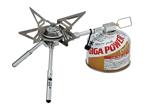 スノーピーク(snow peak) シングルバーナー 防災 登山 ヤエン ストーブ レギ GS-370 画像1