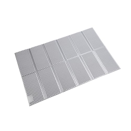 キャプテンスタッグ(CAPTAIN STAG) キャンプマット IXPE フォームマット ダブル 116×183cm アルミ加工 収納バッグ付き ブラック×シルバー UB-3086 1枚目 画像