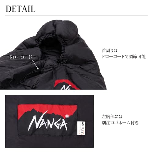 NANGA 別注 アルピニスト600 (Black, OneSize) 中間 画像