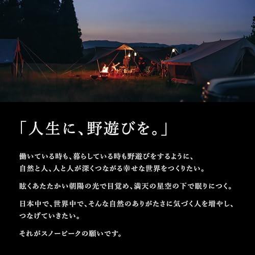 スノーピーク(snow peak) テント アメニティドームM アイボリー キャンプ アウトドア 中間 画像