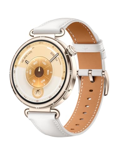 HUAWEI WATCH GT 6 41mm スマートウォッチ 最長14日間バッテリー 情緒/健康モニタリング 100種類以上スポーツモード GPS搭載 登山/ゴルフ/サイクリング iOS & Android対応 ホワイト 1枚目 画像