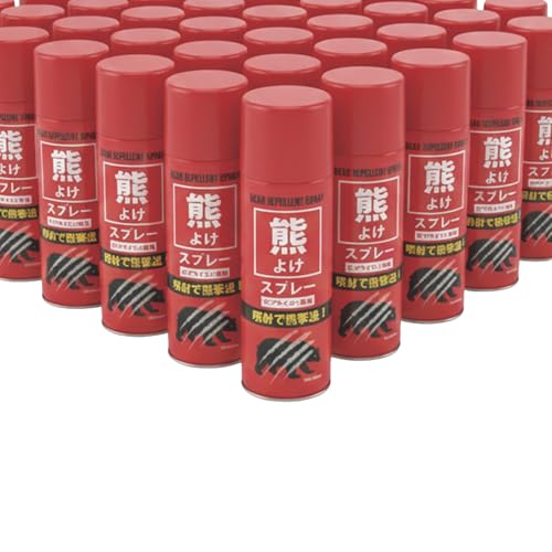 熊よけスプレー 小型 軽量 クマよけ 【女性も使いやすいコンパクト設計】 アウトドア 登山 キャンプ ハイキング ベアスプレー 安全対策 (200ml / 60本セット) 最後 画像