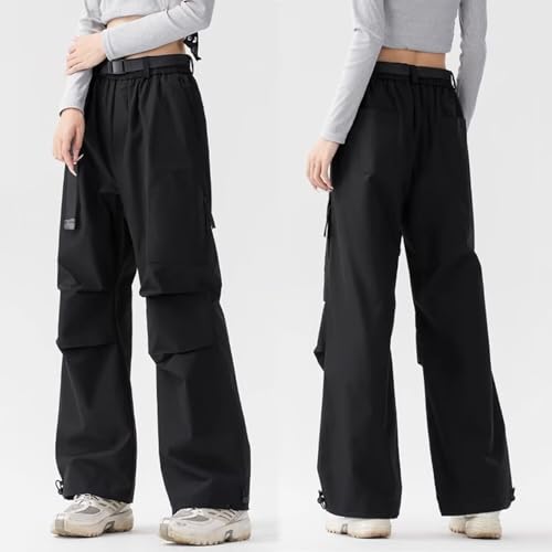 [GAUASUIM] トレッキングパンツレディースカーゴパンツアウトドアロングパンツ登山ズボン裏起毛 防寒 防水 防風 秋冬用 最後 画像