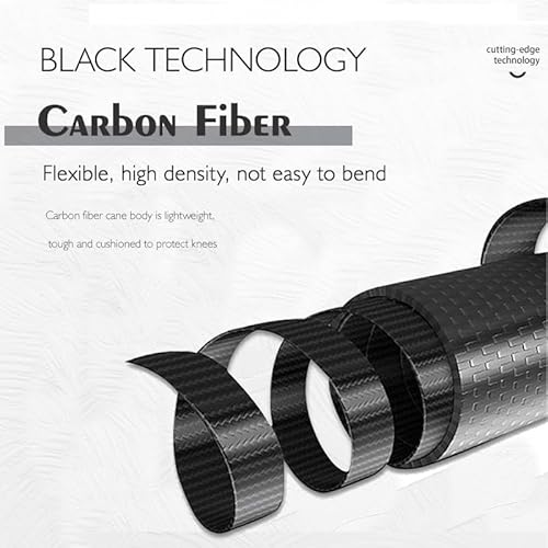 KHEALING トレッキングポール カーボン 折畳み 発売【超軽量110g/120g/130G】炭素繊維 登山 ポール 5節 2本セット 110/120/130 cm ハイキングポール 滑り止め コンパクト 遠足 登山用品 徒歩 キャップ 吸湿発散性に 収納バッグ付 男女兼用 オフロード(人気登山ブロガー絶賛推薦!) (赤色リストストラップ(110cm)) 最後 画像