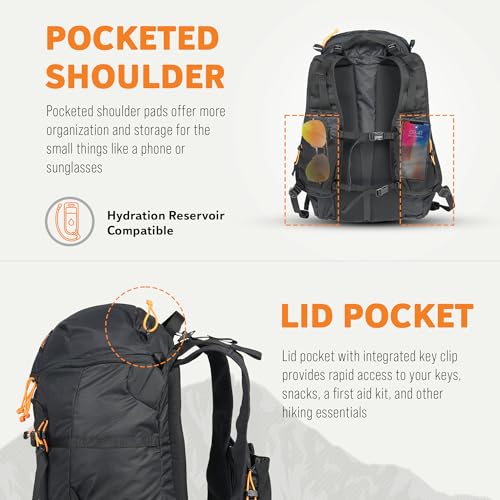 [ミステリーランチ] バックパック リュック 登山 ハイキング ギャラゲーター25 19761599001003 （ブラック SM） 中間 画像