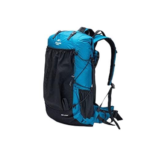 Naturehike新屋外バッグ40L + 5L超軽量420Dナイロン防水登山リュックスポーツバッグハイキング旅行のバックパック大容量 収納性 軽量 高通気性 多機能 男女兼用 旅行用の外観・全体像 画像