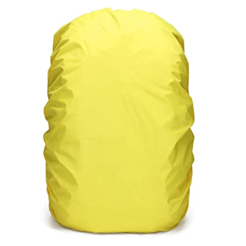 [A-CRAFT] 防水 リュックカバー 30～40リットル用 30L 35L 40L ザックカバー レインカバー ゴム 防水カバー (イエロー) 1