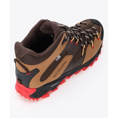 [コロンビア] ハイキングシューズ セイバー シックス ミッド アウトドライ ワイド YI8972 メンズ 26.5cm Bark, Red Sparkの特徴・詳細 画像