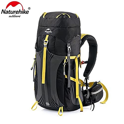 Naturehike 55L 65Lリュックサックハイキングバックパックアウトドアキャンププロの登山バッグとサスペンションシステムスポーツBagNH16Y065-Q大容量 収納性 軽量 高通気性 多機能 男女兼用 旅行用の特徴・詳細 画像