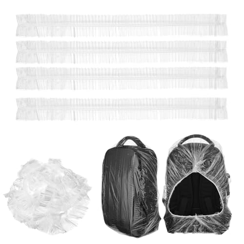 [ChasCoCo] パックレインカバー 防水 10個 20~50L用 使い捨て軽量 の学校バッグレインカバー ランドセルレインカバー アウトドア ハイキング 1