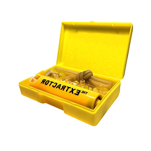 Fkstyle 【注射器型・4種カップ付】ポイズンリムーバー 毒吸引器 強力吸引 応急処置 注射器型デザイン 携帯用 ４つのサイズの吸引カップ付属 アウトドア/キャンプ/登山/防災/家庭用常備品 専用ケース付き [並行輸入品] 1