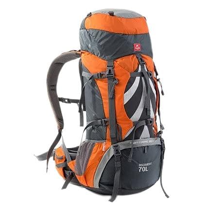 Naturehike-登山,ハイキング,アウトドア用のプロの登山バッグ,レインカバー付きの防水バックパック大容量 収納性 軽量 高通気性 多機能 男女兼用 旅行用の外観・全体像 画像
