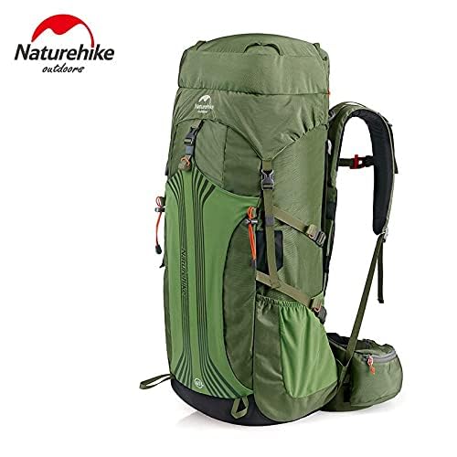 Naturehike 55L 65Lリュックサックハイキングバックパックアウトドアキャンププロの登山バッグとサスペンションシステムスポーツBagNH16Y065-Q大容量 収納性 軽量 高通気性 多機能 男女兼用 旅行用の特徴・詳細 画像