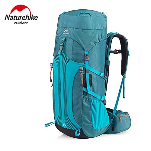Naturehike 55L 65Lリュックサックハイキングバックパックアウトドアキャンププロの登山バッグとサスペンションシステムスポーツBagNH16Y065-Q大容量 収納性 軽量 高通気性 多機能 男女兼用 旅行用の詳細・まとめ 画像