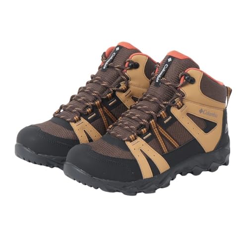 コロンビア（Columbia） ハイキングシューズ 登山靴 セイバー オムニテック ミッド ワイド YI7151 779 ブラウン 防水透湿 軽量（ブラウン/２６．０/Men's） 1